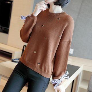 Grommet Sweater