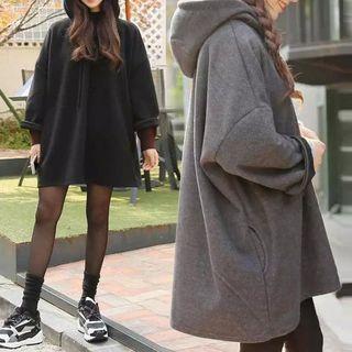 Plain Tunic Hoodie