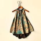 Sleeveless Flower Printed Tunic