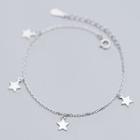 925 Sterling Silver Star Bracelet S925 Silver - Bracelet - One Size