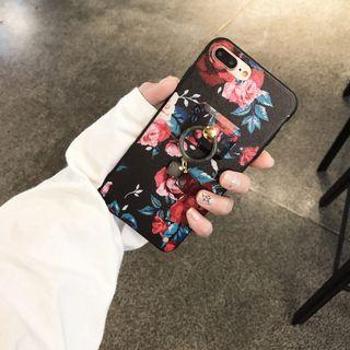 Ring Stand Print Mobile Case - Iphone 7 / 7 Plus