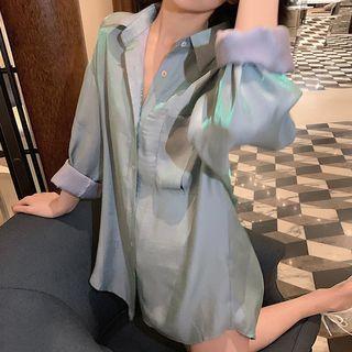 Chiffon Oversized Shirt