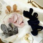 Ear-accent Embroidered Hair Band