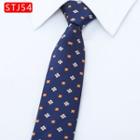 Pre-tied Neck Tie (5cm) Stj54 - One Size