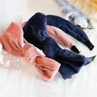 Flannel Bow Headband