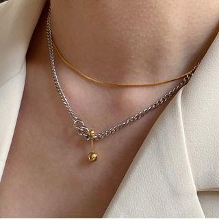 Chain Necklace E04 - As Shown In Figure - One Size