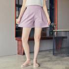 Pastel Color Linen Shorts
