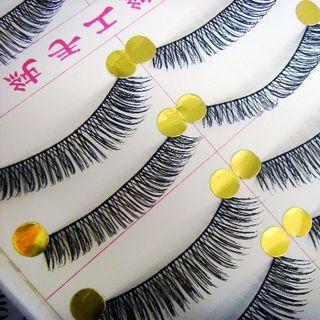 False Eyelashes - E5 As Shown In Figure - One Size