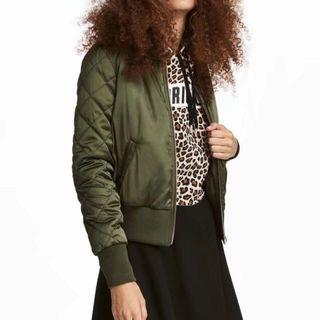Long-sleeve Quilted Padded Jacket