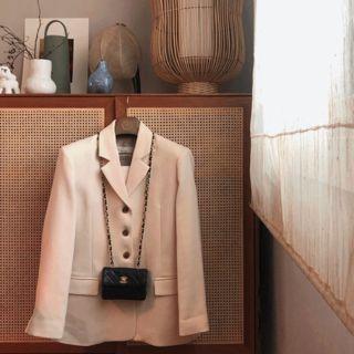 Single-breasted Flap-front Jacket