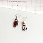 Non-matching Alloy Astronaut & Rocket Dangle Earring 1 Pair - Hook Earring - One Size