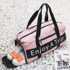 Lettering Wet Dry Carryall Bag