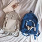 Plain Accent Backpack