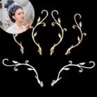 Set Of 2: Alloy Branch Hair Clip