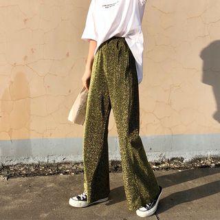 Glitter Wide Leg Pants