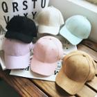 Faux Suede Cap Lemon Yellow - One Size