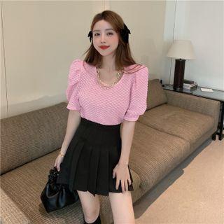 Short-sleeve Top / Mini Skirt / Pants