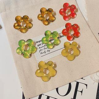 Glaze Flower Earring