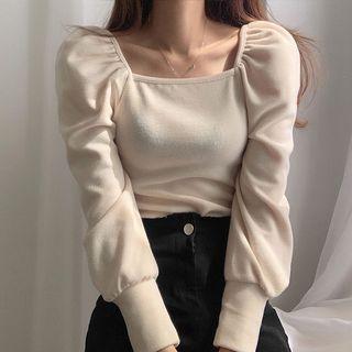 Square-neck Sweater