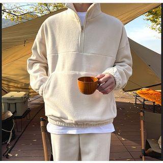 Brushed Fleece Anorak Sweatshirt