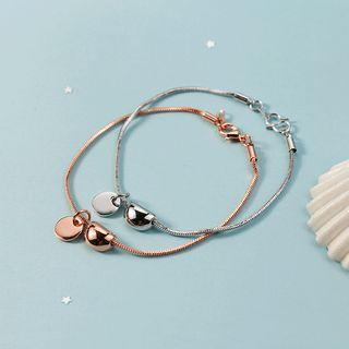 Alloy Bean Bracelet
