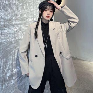 Plain Chain Blazer