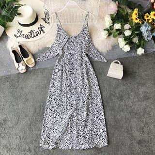 Dotted Midi Sundress