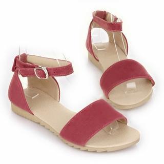 Ankle-strap Flat Sandals