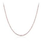 Simple Plated Rose Gold Necklace Rose Gold - One Size