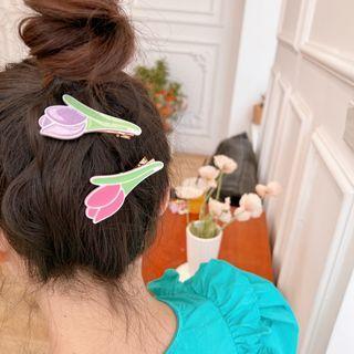 Tulip Alloy Hair Clip