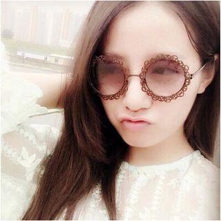 Lace Round Sunglasses