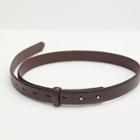 Buckleless Genuine-leather Belt