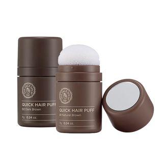 The Face Shop - Quick Hair Puff (#02 Dark Brown) 7g