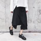 Cropped Loose Fit Pants