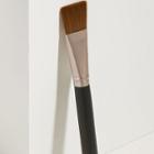 Makeup Brush 1 Pc - 191 - Black Handle - Brush - Brown - One Size