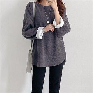 Napped Fleece Top