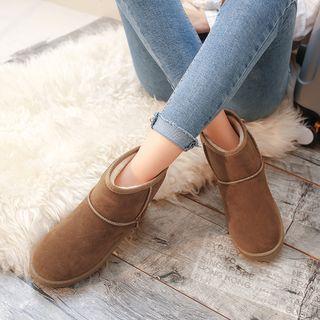 Faux Fur Lined Ankle Boots