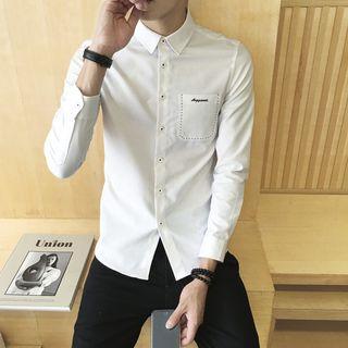 Embroidered Slim-fit Shirt
