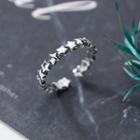 925 Sterling Silver Star Open Ring 925 Sterling Silver Star Open Ring - One Size