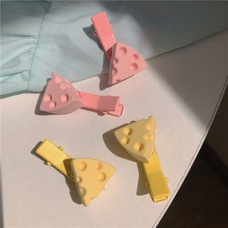 Set Of 2: Cheese Hair Clip