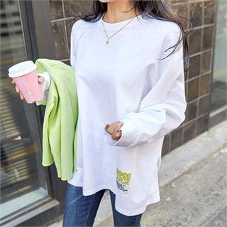 Letter Patch T-shirt