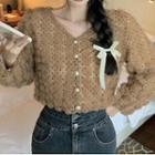 Dotted Blouse Dots - Brown - One Size