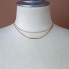 Tiered Short Necklace