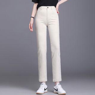 Mid Straight Leg Jeans
