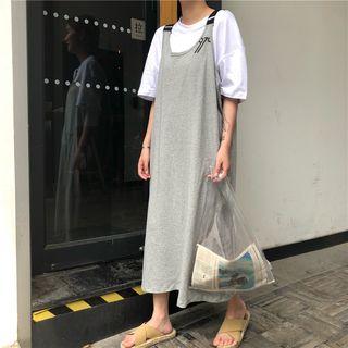 Crew-neck Midi Tank Dress