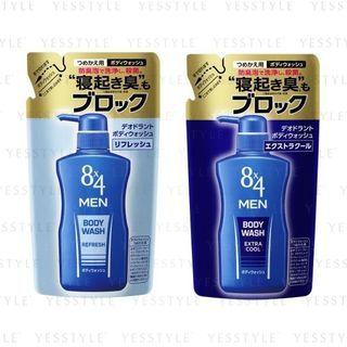 Kao - 8 X 4 Men Body Wash Refill 300ml - 2 Types