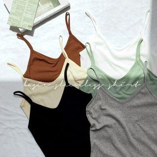 V-neck Cotton Camisole Top