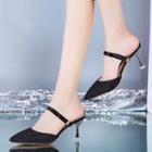 Two-way Pointed High Heel Sandals