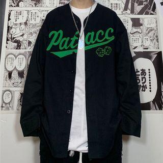 Letter Embroidered Long-sleeve Jacket