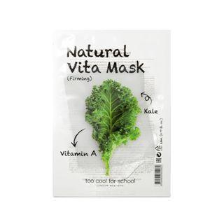 Too Cool For School - Natural Vita Mask - 3 Types Firming (kale)